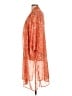 Lush 100% Polyester Orange Poncho Size L - photo 5