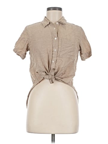 Theory Short Sleeve Button-Down Shirt (view 1)
