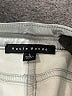 Haute Monde 100% Polyester Metallic Silver Casual Pants Size L - photo 7