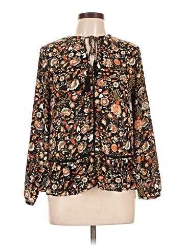 a.n.a. A New Approach Long Sleeve Blouse (view 1)