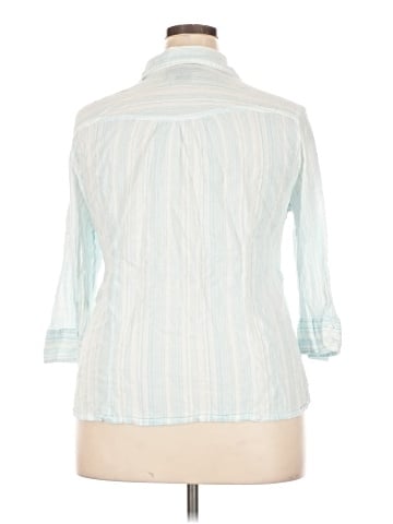 Venezia 3/4 Sleeve Button-Down Shirt (view 2)