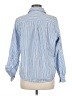 Blair Stripes Blue Long Sleeve Button-Down Shirt Size M - photo 2