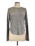 Joseph Ribkoff Metallic Gray Pullover Sweater Size 10 - photo 1