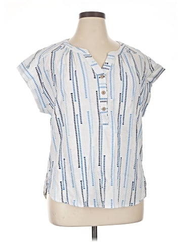 AB Studio Short Sleeve Blouse (view 1)
