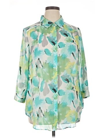 AGB 3/4 Sleeve Blouse (view 1)