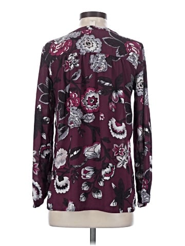 Ann Taylor LOFT Outlet Long Sleeve Blouse (view 2)