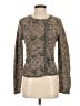 CAbi Tweed Brown Cardigan Size S - photo 1