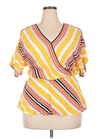 Trina Turk Short Sleeve Blouse (view 1)
