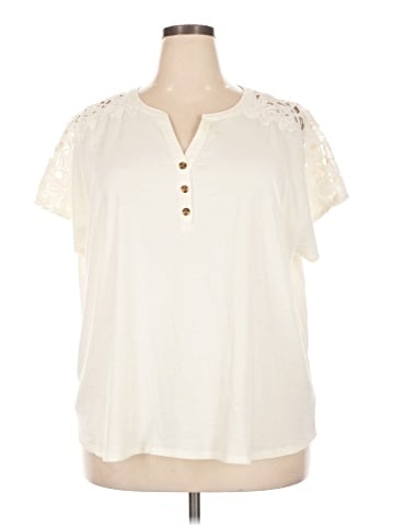 89th & Madison Short Sleeve Blouse (view 1)