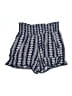 Three Dots 100% Rayon Print Blue Shorts Size L - photo 1