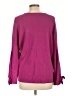 CAbi Purple Pullover Sweater Size L - photo 2