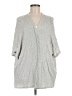 Bobeau Gray Cardigan Size M - photo 1