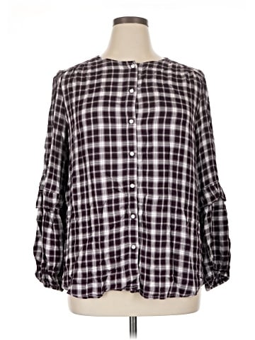 Max Studio 3/4 Sleeve Blouse (view 1)
