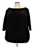 Alex Evenings Black 3/4 Sleeve Top Size 3X - photo 1