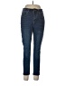 BLOOMCHIC Solid Blue Jeans Size 12 - photo 1