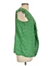 Worthington 100% Polyester Green Sleeveless Blouse Size L - photo 4