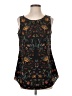 CAbi 100% Polyester Black Sleeveless Blouse Size S - photo 1