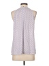 CAbi 100% Polyester Purple Sleeveless Blouse Size S - photo 2