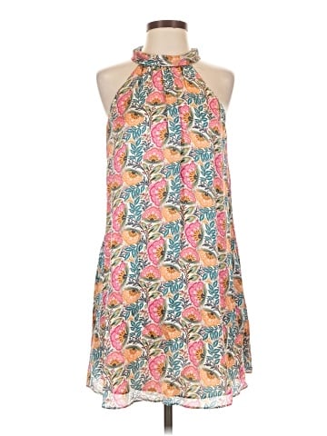 Lavender Brown Casual Dress (view 1)