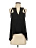 BCBGMAXAZRIA Black Sleeveless Blouse Size XXS - photo 1
