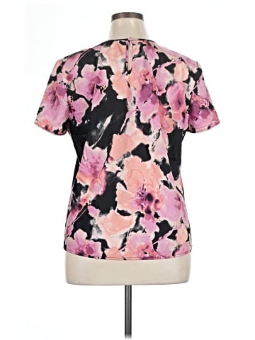 Bar III Short Sleeve Blouse (view 2)