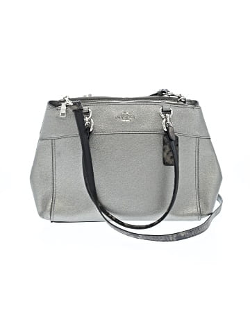Coach Factory Leather Satchel (view 1)
