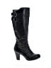 Born 100% Leather Black Boots Size 6 1/2 - photo 1