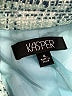 Kasper 100% Acrylic Tweed Teal Blazer Size 4 - photo 6
