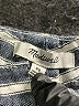 Madewell Stripes Silver Linen Pants Size 8 - photo 7