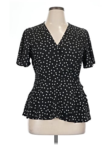 Bobeau Short Sleeve Blouse (view 1)