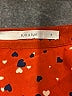 Fun2Fun 100% Polyester Orange 3/4 Sleeve Blouse Size M - photo 7