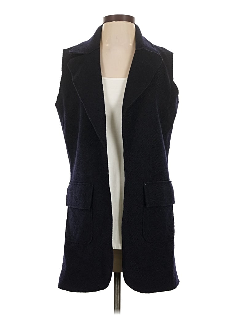 Pre-owned Zara Basic Vest In Blue