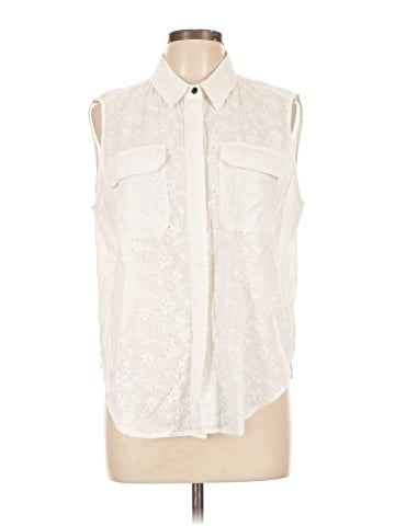 Rag & Bone Sleeveless Button-Down Shirt (view 1)