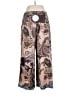 Umgee 100% Polyester Paisley Brown Casual Pants Size M - photo 2
