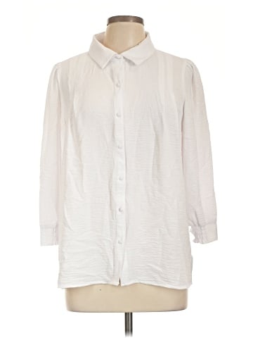 Bobeau 3/4 Sleeve Blouse (view 1)