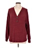 Soft Surroundings Burgundy Pullover Sweater Size L - photo 1