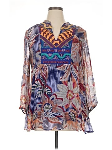 Soft Surroundings 3/4 Sleeve Blouse (view 1)