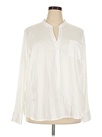 Calvin Klein Long Sleeve Blouse (view 1)