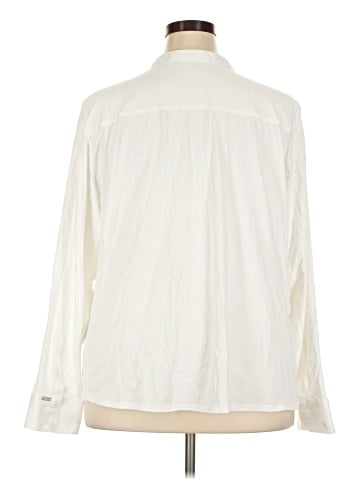 Calvin Klein Long Sleeve Blouse (view 2)