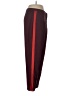 Habitual 100% Polyester Color Block Burgundy Track Pants Size 10 - photo 4