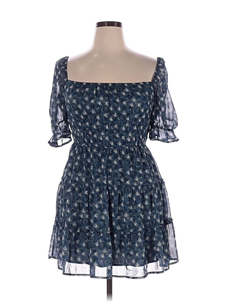 Pre-owned Altar'd State Casual Dress In Blue