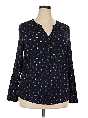 Market and Spruce Long Sleeve Blouse (view 1)