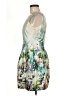 Zara Basic Graphic White Cocktail Dress Size M - photo 5