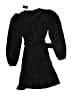 Express 100% Polyester Black Casual Dress Size S - photo 2
