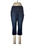 d.jeans Solid Blue Jeans Size 10 - photo 1