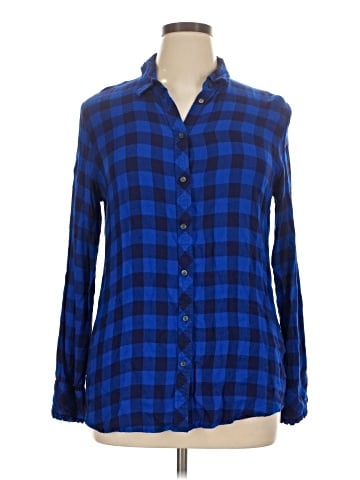 Banana Republic Long Sleeve Button-Down Shirt (view 1)