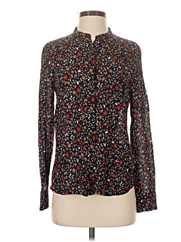 A.L.C. Long Sleeve Silk Top (view 1)