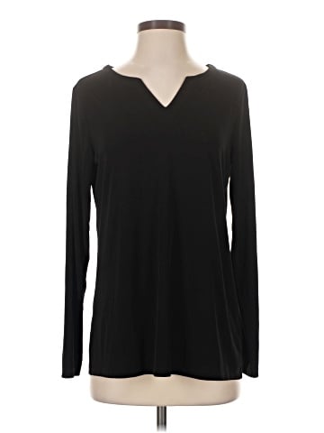 Susan Graver Long Sleeve Top (view 1)