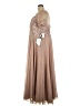 Xscape 100% Polyester Tan Cocktail Dress Size 22 - photo 5