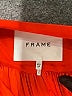FRAME 100% Silk Orange Short Sleeve Silk Top Size XS - photo 7